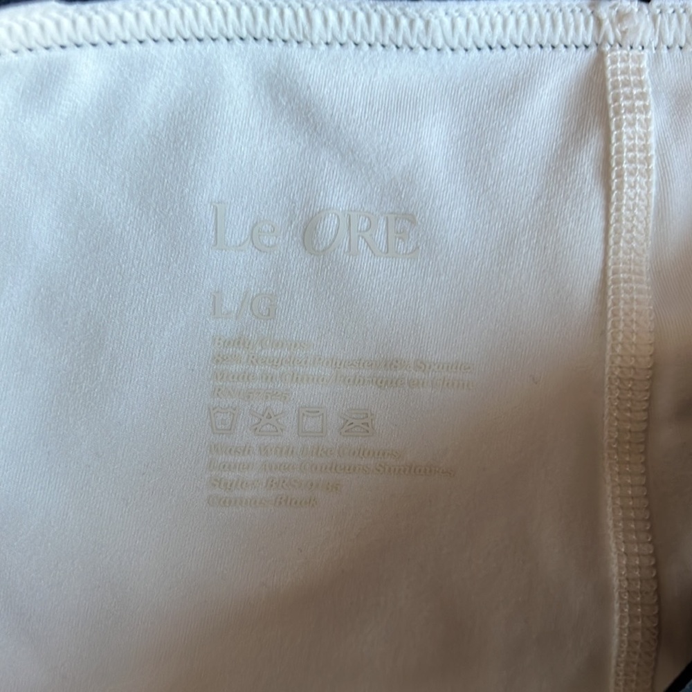 LE ORE Corso Crossover Biker Short in Canvas & Black
Le ORE large - Picture 6 of 8